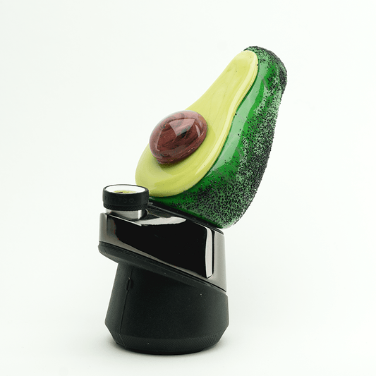 Empire Glassworks Avocadope PuffCo Peak/Peak Pro Glass Attachment - Discreet Smoker