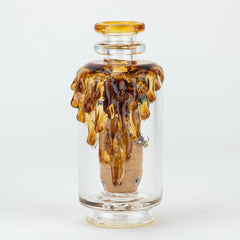 Empire Glassworks "Save the Bees" Glass Attachment for PuffCo Peak & Peak Pro - Discreet Smoker