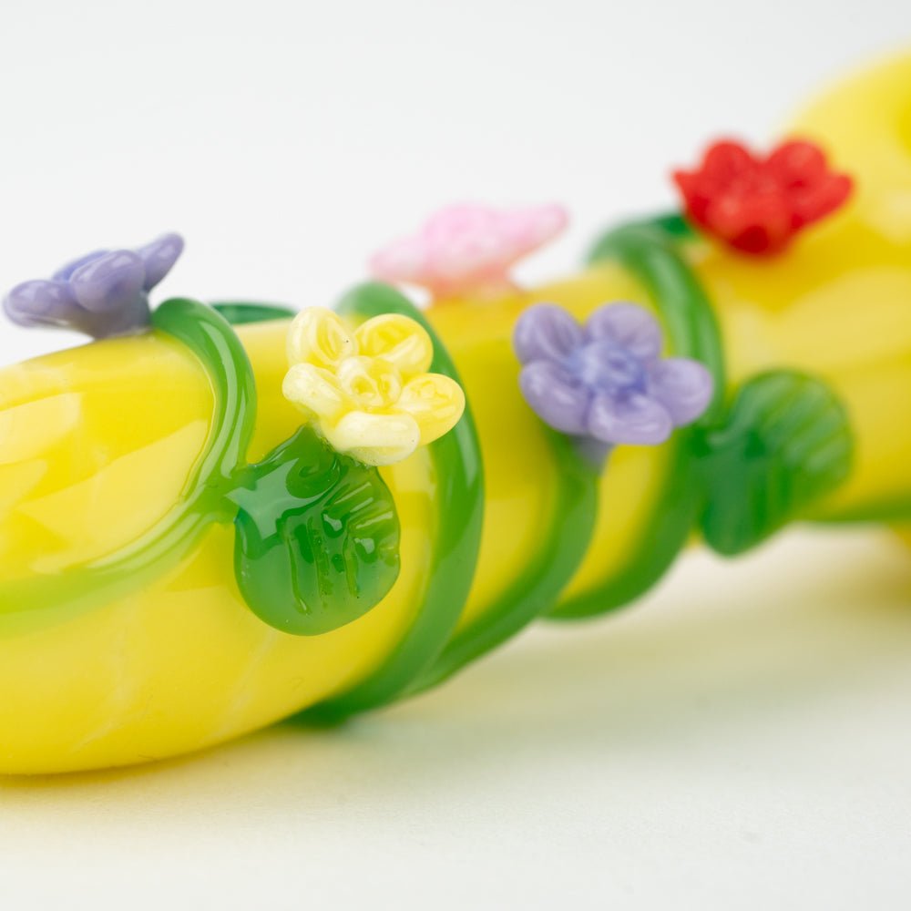 Empire Glassworks Sunshine Garden Mini Spoon - Discreet Smoker