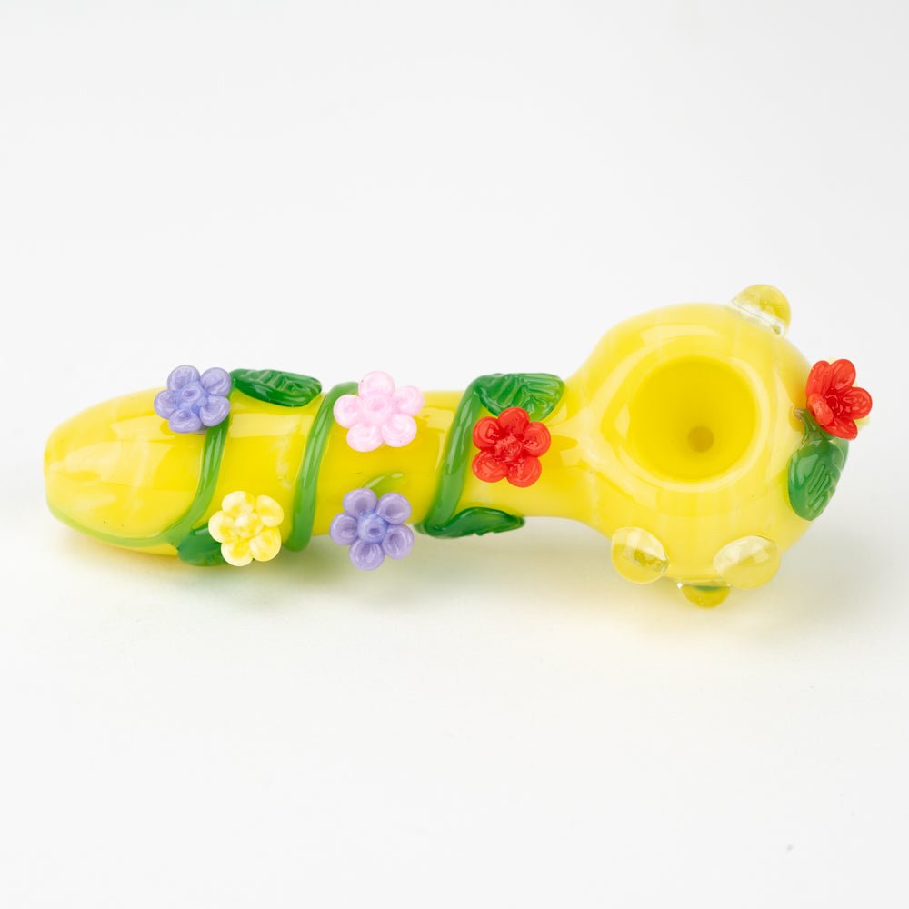 Empire Glassworks Sunshine Garden Mini Spoon - Discreet Smoker