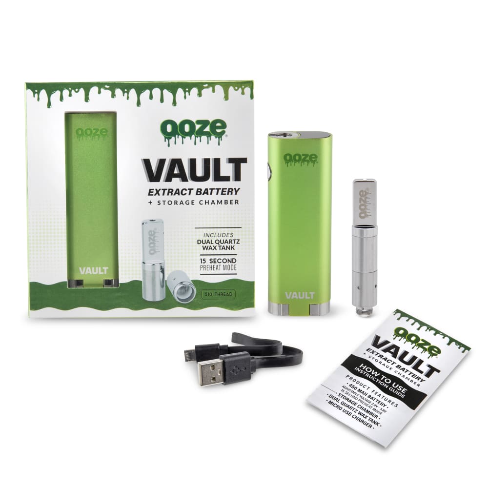 Ooze Vault Extract Battery with Storage Chamber - Discreet Smoker