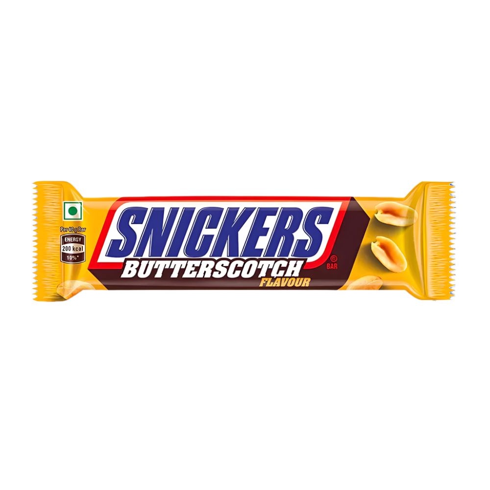 Snickers Butterscotch 40g (INDIA) - Discreet Smoker