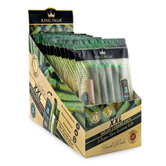 King Palm XXL Size Natural Pre-Rolled 5pk Leaf Tubes - 15ct