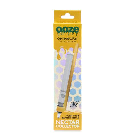 Ooze x Stache ConNectar - 510 Thread Dab Straw Vape Pen Attachment - Discreet Smoker