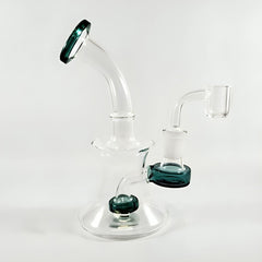 EXTENDED ROUND MOUTHPIECE MATRIX PERC RIG - Discreet Smoker