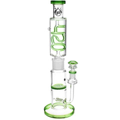Pulsar 420 Design Glycerin Stacker Water Pipe | 13.75" | 14mm F - Discreet Smoker