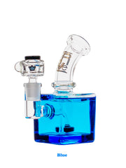Krave Glass Cube Mini Bong - Discreet Smoker