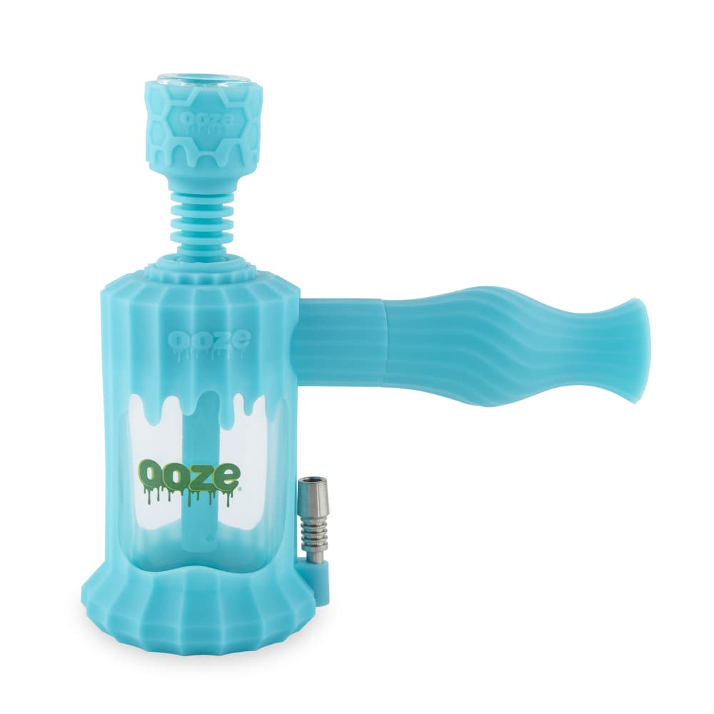 Ooze Clobb Silicone Water Pipe and Dab Straw - Discreet Smoker