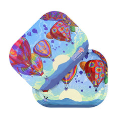 Grateful Dead x Pulsar Mini Rolling Tray & Lid Kit - Hot Air / 7"x5.5" - Discreet Smoker