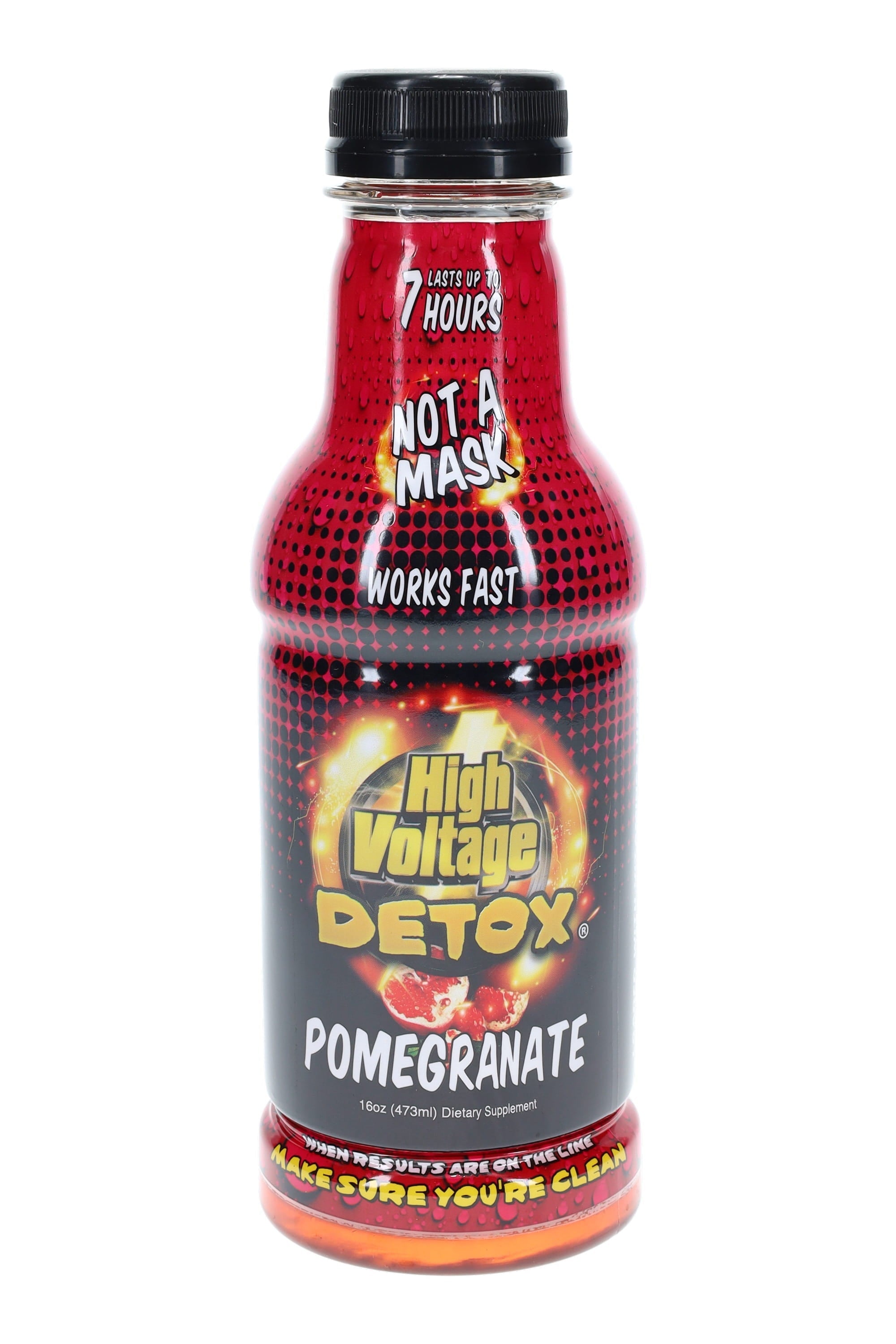 High Voltage Detox Drink – 16 oz – Choose Flavor - Discreet Smoker