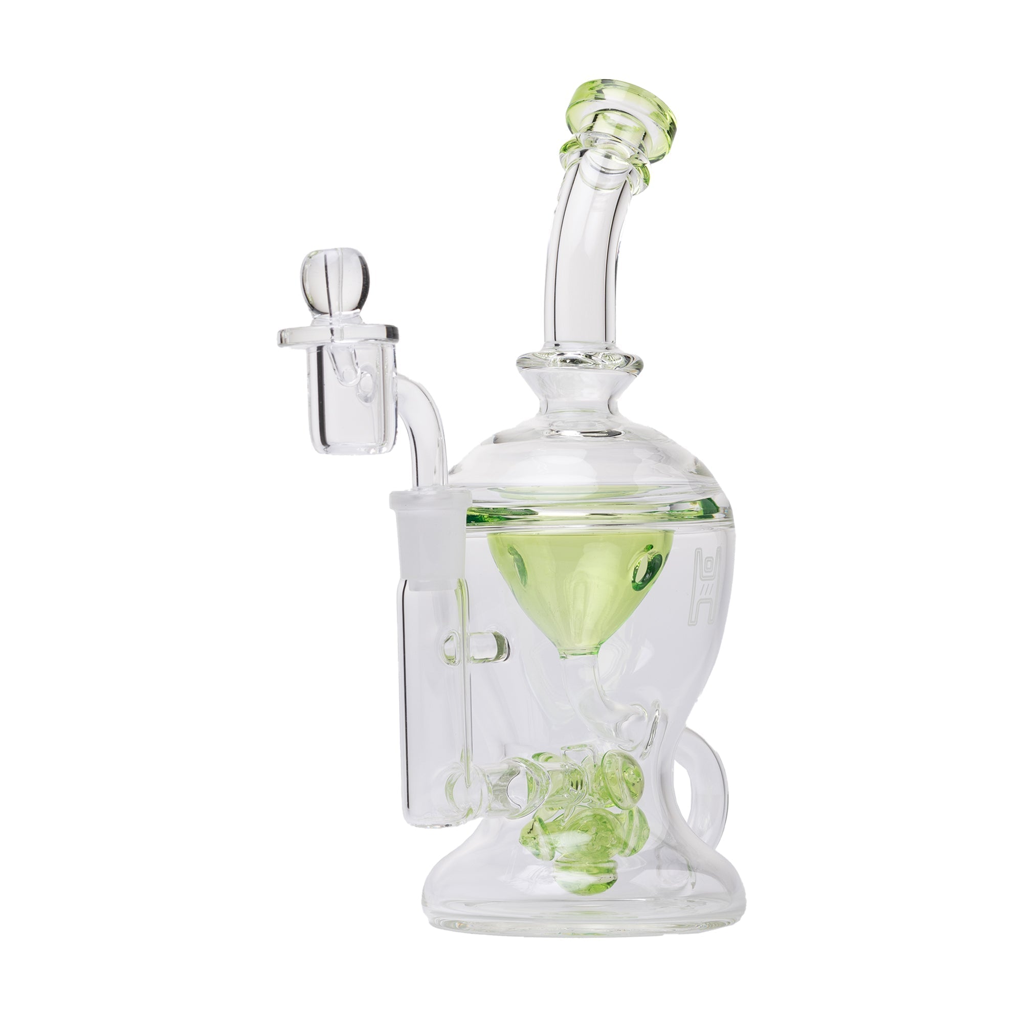Human Grade The Nuke Glass Rig - Discreet Smoker