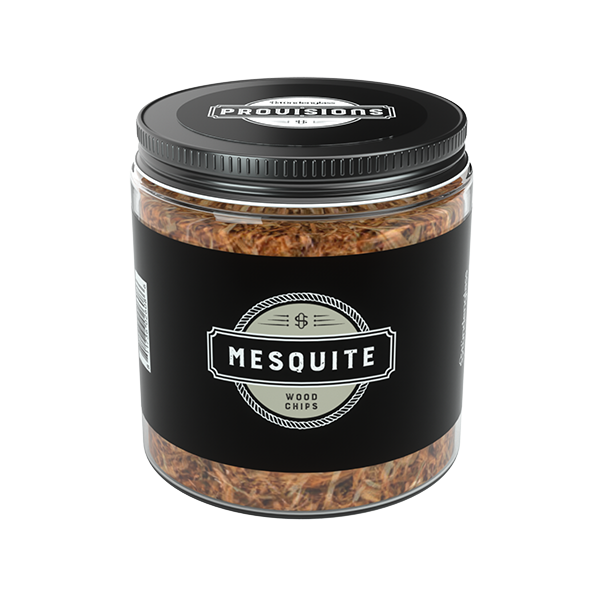 Stündenglass  Gravity infuser Provisions Woodchips - Mesquite (4oz) - Discreet Smoker