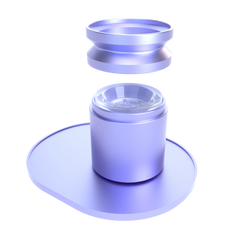 Khalifa x Stündenglass Gravity Infuser - Violet Sky / Mints - Discreet Smoker