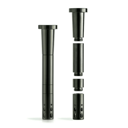 Chill - Unbreakable Aluminum Downstem - Black - Discreet Smoker