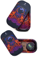 Space King 3D Holographic Slim Tray Kit (5 Designs) - Discreet Smoker