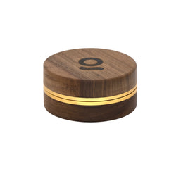 ONGROK 3 Inch, 2-Piece Walnut Grinder - Discreet Smoker