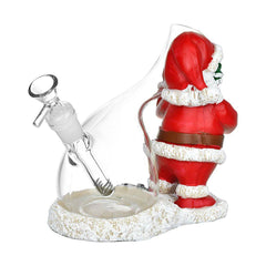 Slay Time Santa Water Pipe - 6.5" / 14mm F - Discreet Smoker