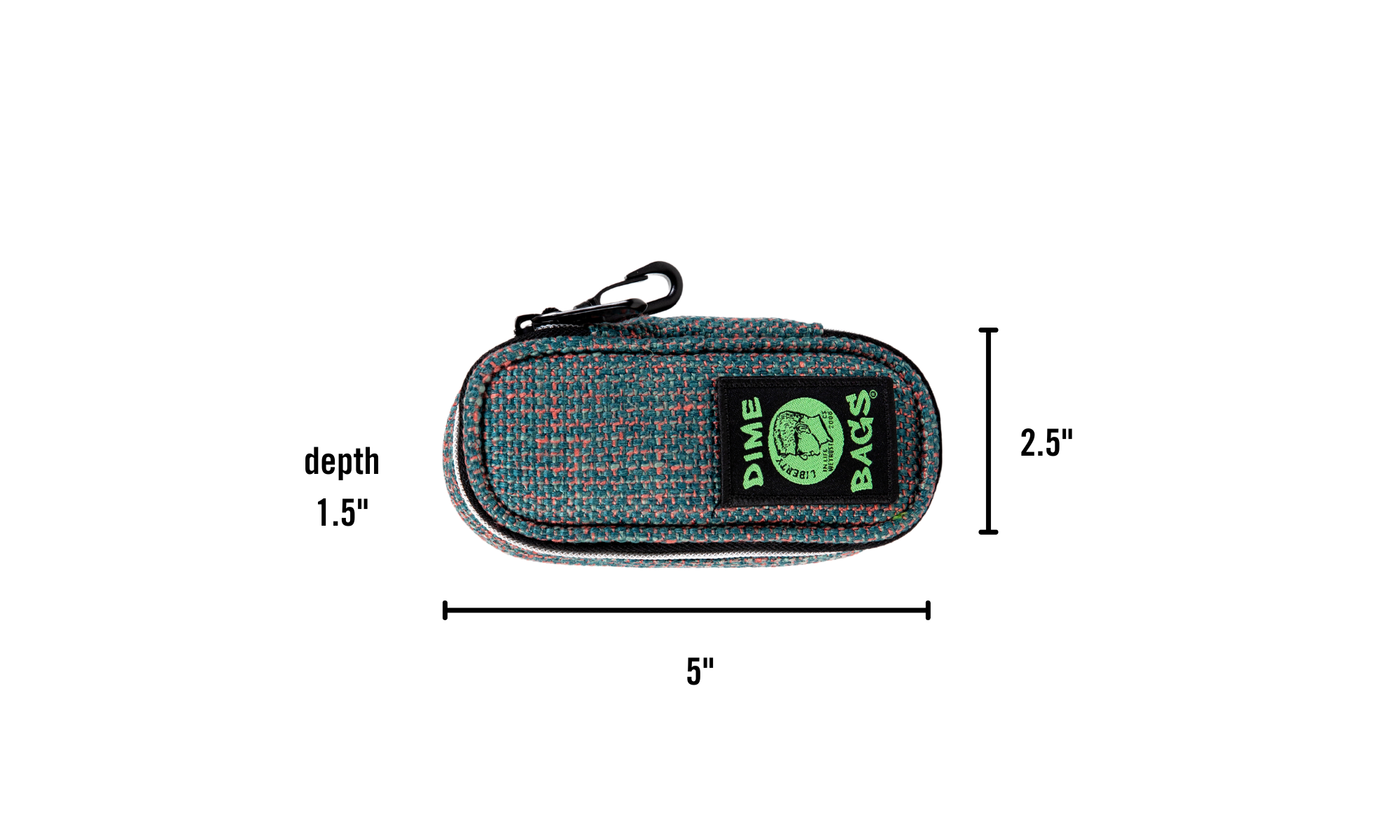 Dime Bags Pod Smell Proof Bag - Discreet Smoker