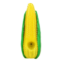 Corn On The Cob Glass Hand Pipe - 4.75" - Discreet Smoker