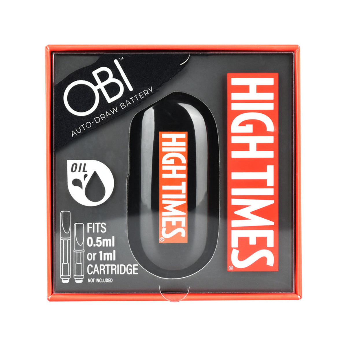 High Times easy to use auto draw 510 battery / 650mAh - Discreet Smoker