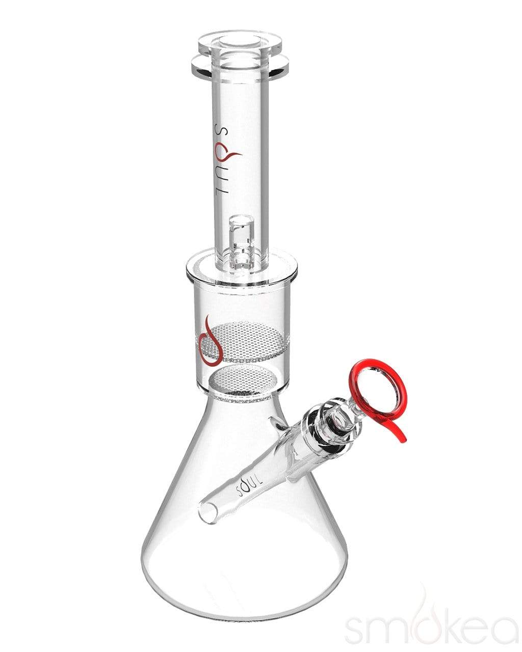 SOUL 12" Honeycomb Beaker Bong - Discreet Smoker