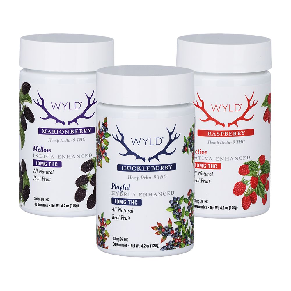 WYLD D9 Gummies - Discreet Smoker