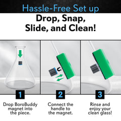 BoroBuddy™ Magnetic Glass Cleaner - Discreet Smoker