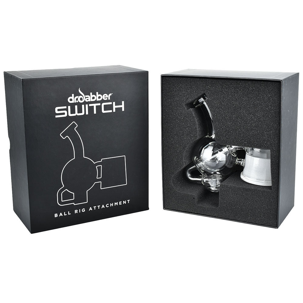 Dr. Dabber Switch Glass Ball Rig Attachment - 6" - Discreet Smoker