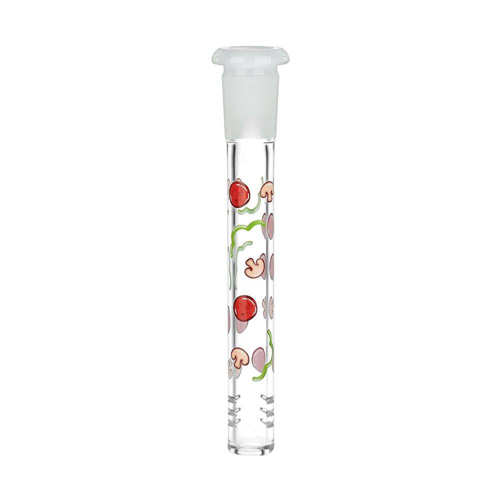 Pulsar Pizza Design Series Glass Beaker Water Pipe - 7.75" / 14mm F - Discreet Smoker