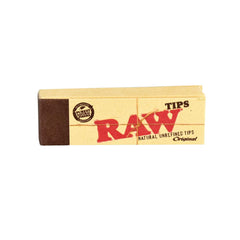 RAW Natural Unrefined Tips - Discreet Smoker