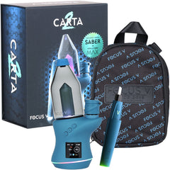 Focus V CARTA 2 eRig MAX Oil Atomizer & Saber Hot Knife Bundle | 2000mAh - Discreet Smoker