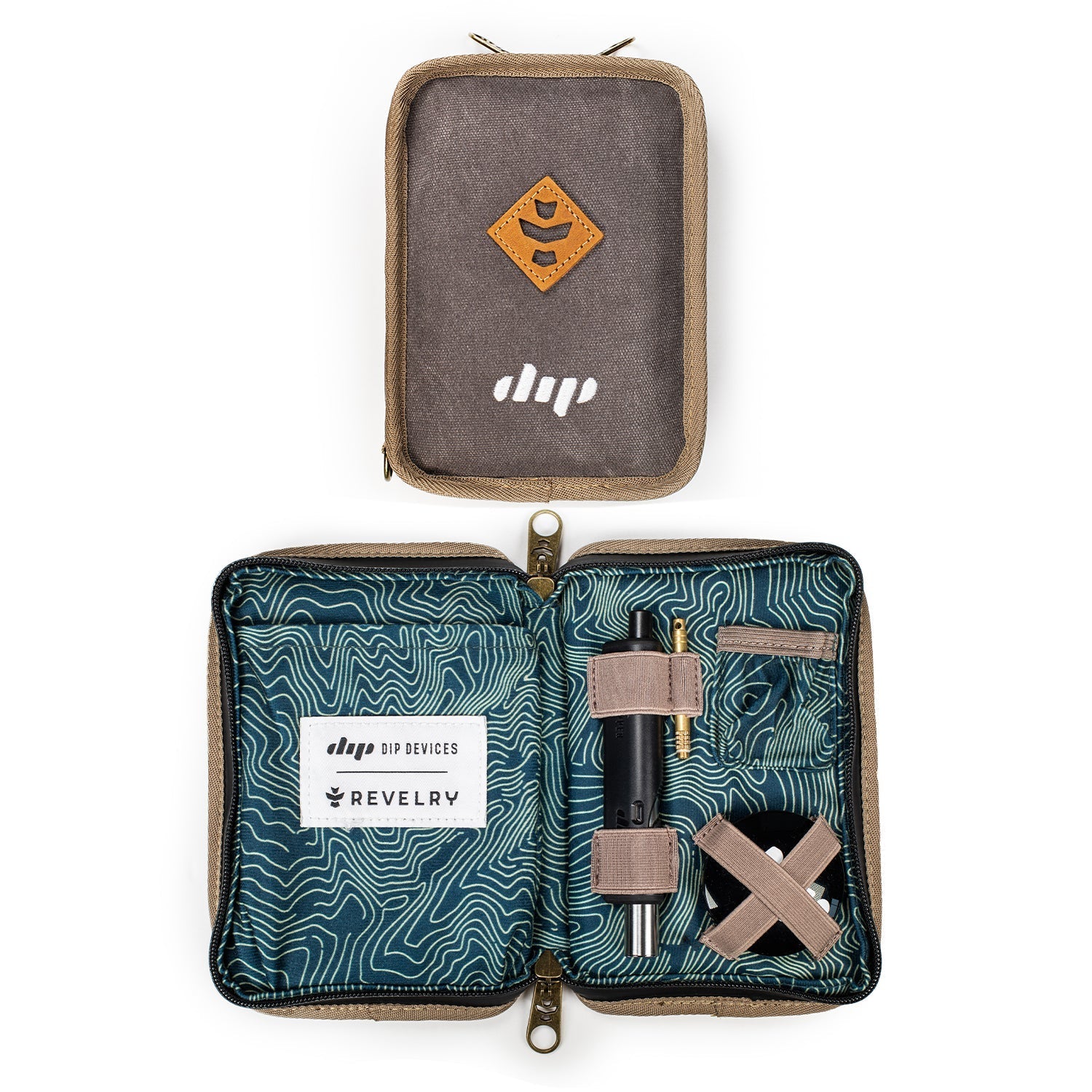 The Dab Kit - Smell Proof Kit with Dip Devices Lil' Dipper - Discreet Smoker