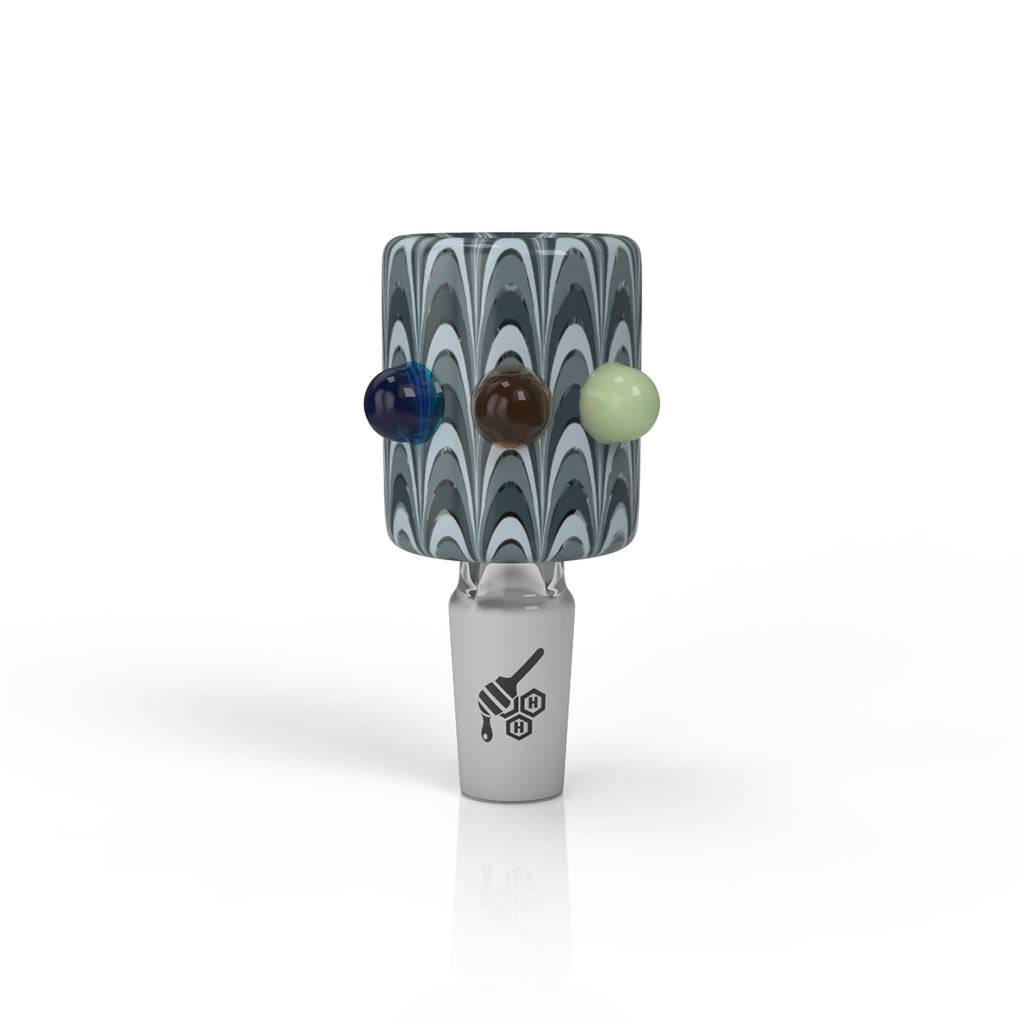 RIBBON LOOPED FLOWER BOWL - Discreet Smoker