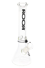 ROOR 5 mm Beaker Bong with Ice Pinch – Glass-on-Glass Classic - Discreet Smoker