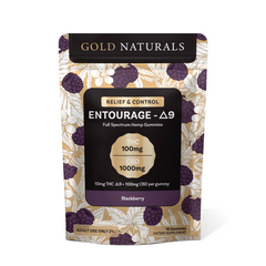 Gold Naturals Entourage Δ9 Gummy - Discreet Smoker