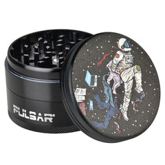 Pulsar Metal Grinder | Super Spaceman - Discreet Smoker