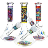 Pulsar Design Series Flared Beaker Glass Water Pipe | 6.75" | 14mm F - Discreet Smoker