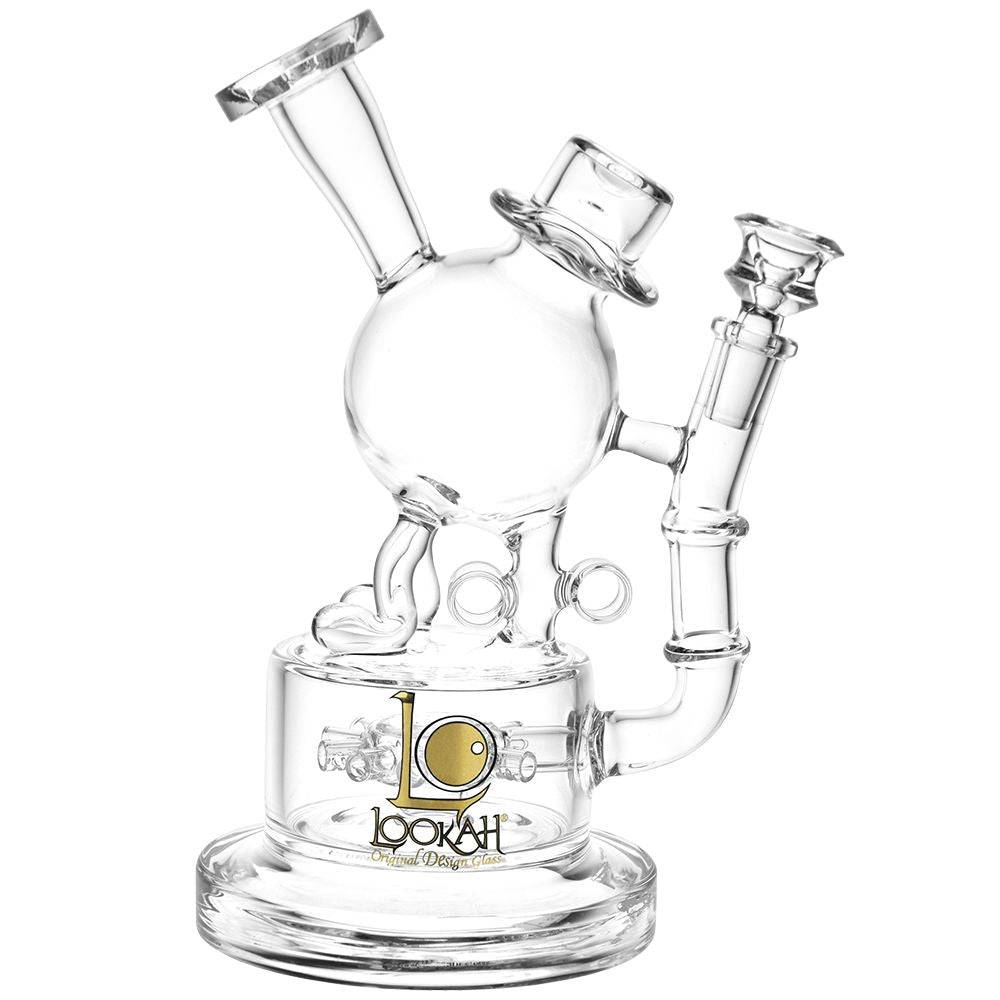 Lookah Glass Dancing Hat Water Pipe | 10.75" | 14mm F - Discreet Smoker