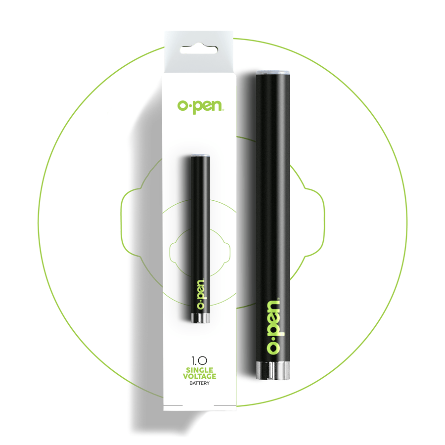 O.pen 1.0 Auto-Draw 510-Thread Vape Battery - Discreet Smoker