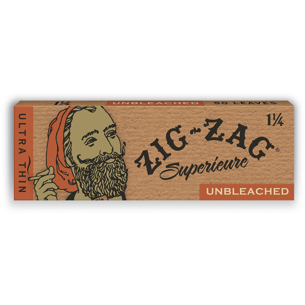 Zig Zag Unbleached Rolling Papers - Discreet Smoker