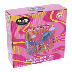 Fujima Handled Tin Stash Box | 6.5" - Discreet Smoker