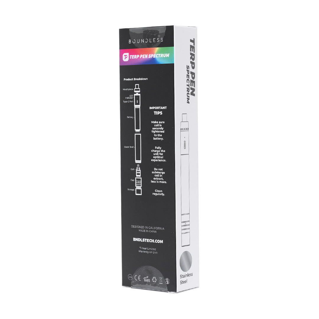 Boundless Terp Pen Spectrum Vaporizer - Discreet Smoker