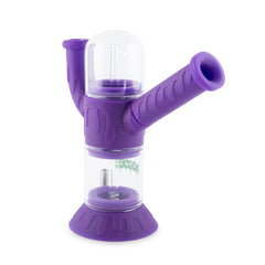 Ooze Cranium Silicone 4-in-1 Hybrid Water Pipe - Discreet Smoker