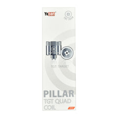 Yocan Pillar Replacement TGT Quad Coil - 5PC BOX - Discreet Smoker