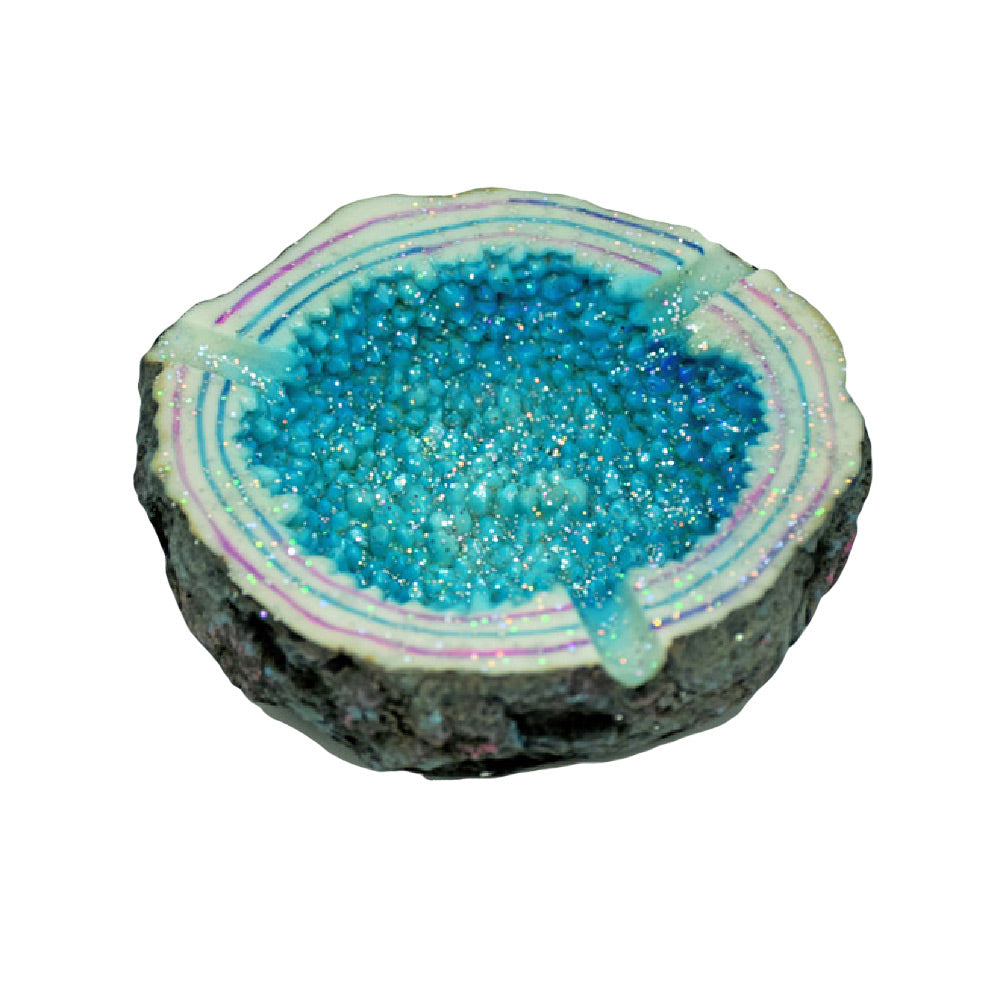 Sparkling Geode Ashtray - Discreet Smoker