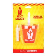 Hot Shots Birthday Candle Shot Glass - 2oz - Discreet Smoker