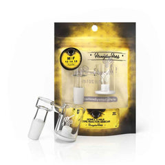 HONEY & MILK CORE REACTOR SIDECAR QUARTZ BANGER - 90° DEGREE | YL - Discreet Smoker