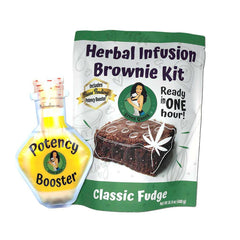 Green Queen Herbal Infusion Brownie Kit - Discreet Smoker