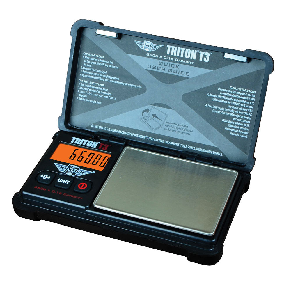 My Weigh Triton T3 Digital Scale | 660g x 0.1g - Discreet Smoker