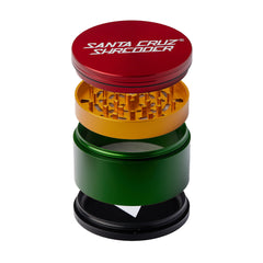 Santa Cruz Shredder Jumbo 4-Piece Grinder - Discreet Smoker